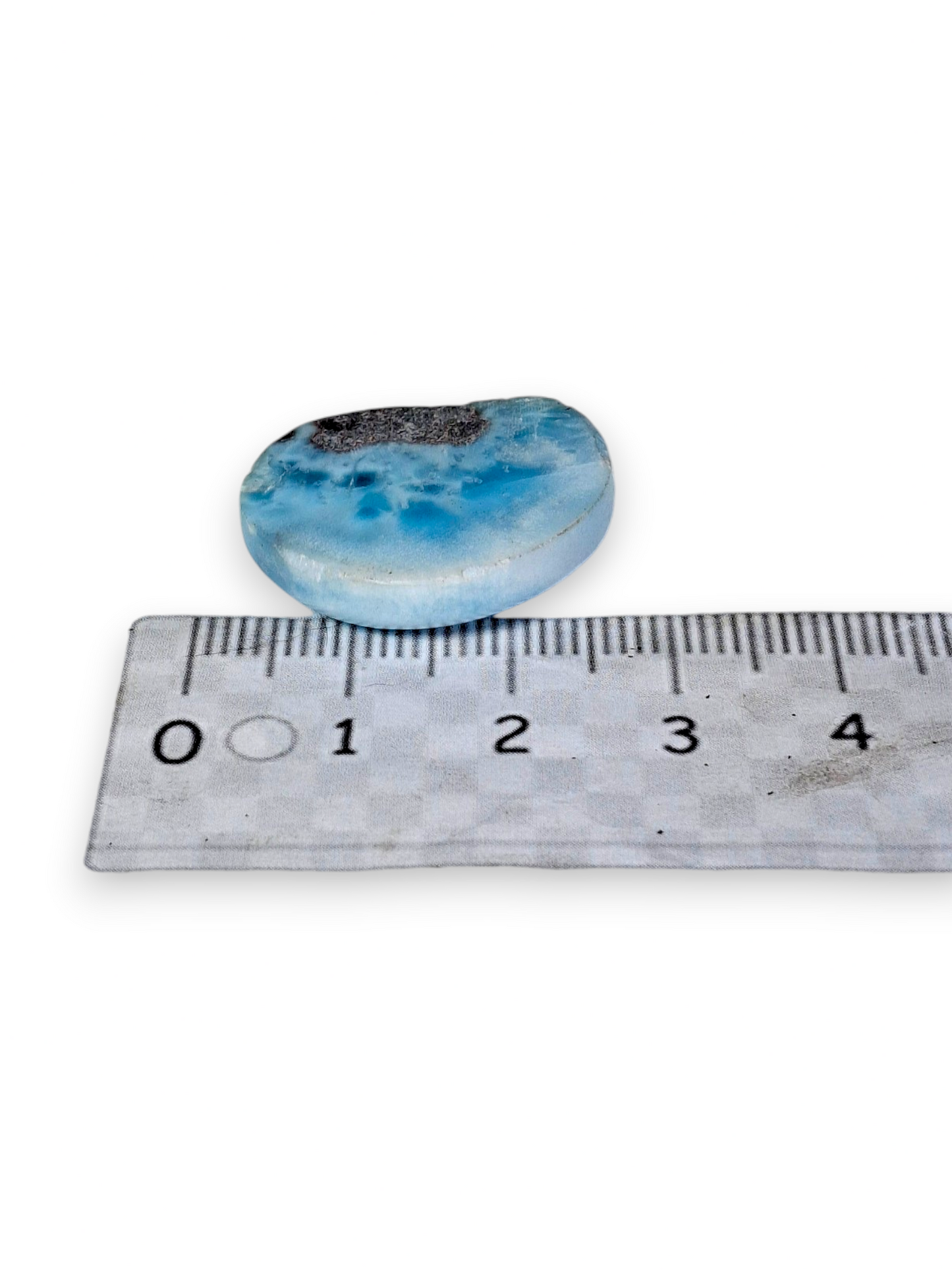 133 CT Natural Dominican Nice Sky Blue Larimar Stone Cabochon