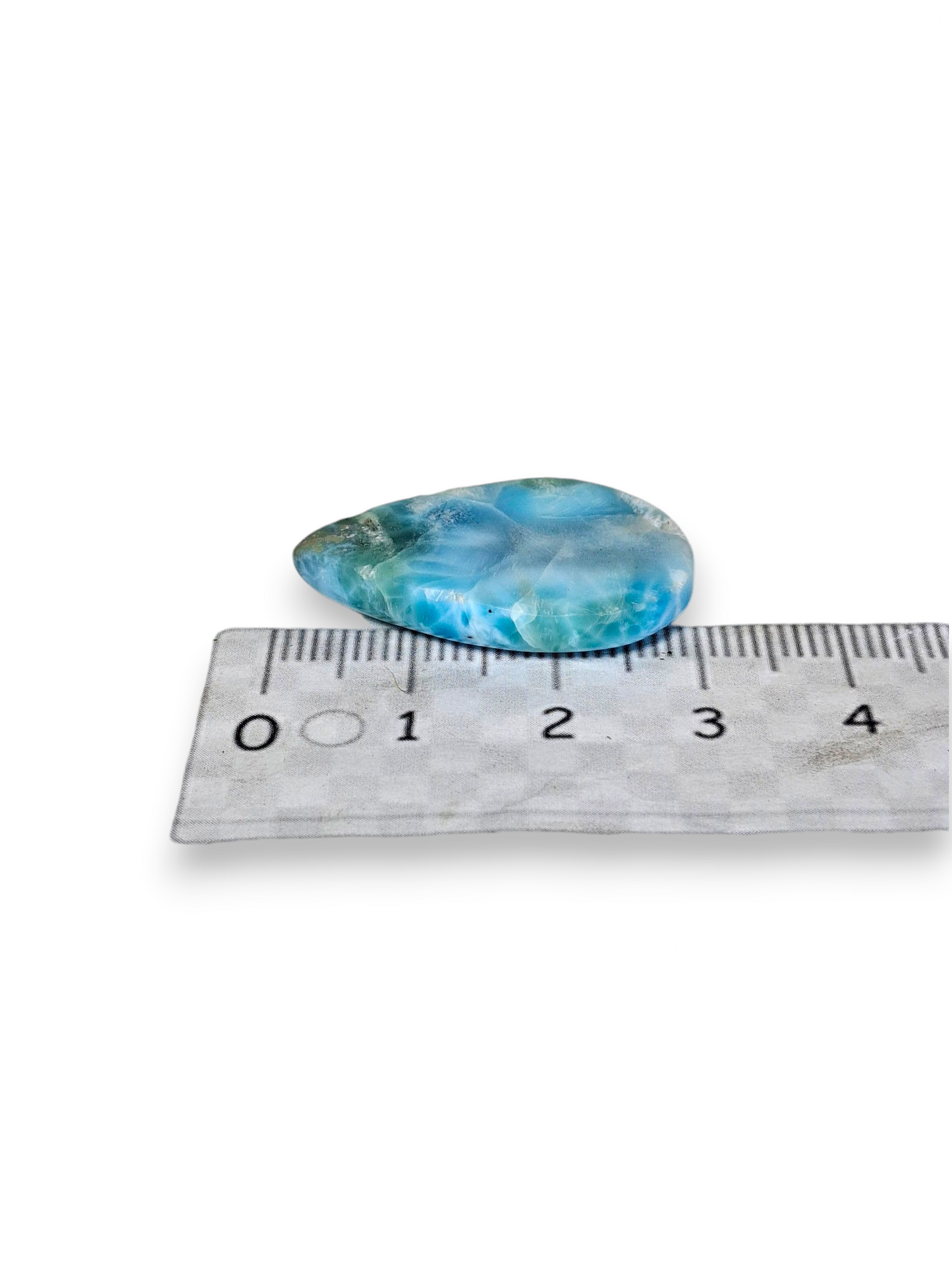 111 CT Larimar Cabochon Loose Blue Gemstone Natural Dominican making