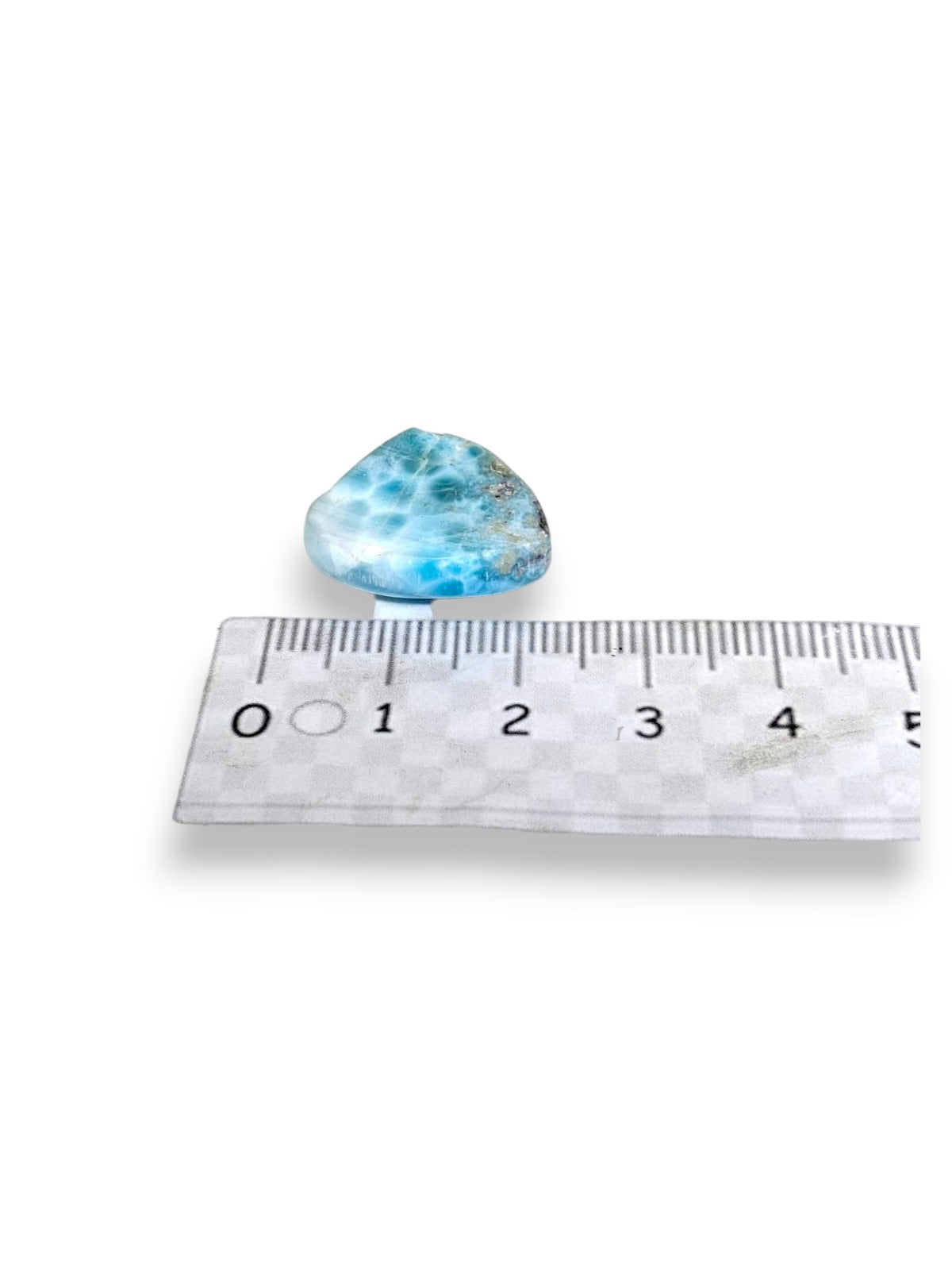 90 CT Larimar Cabochon Loose Blue Gemstone Natural Dominican making