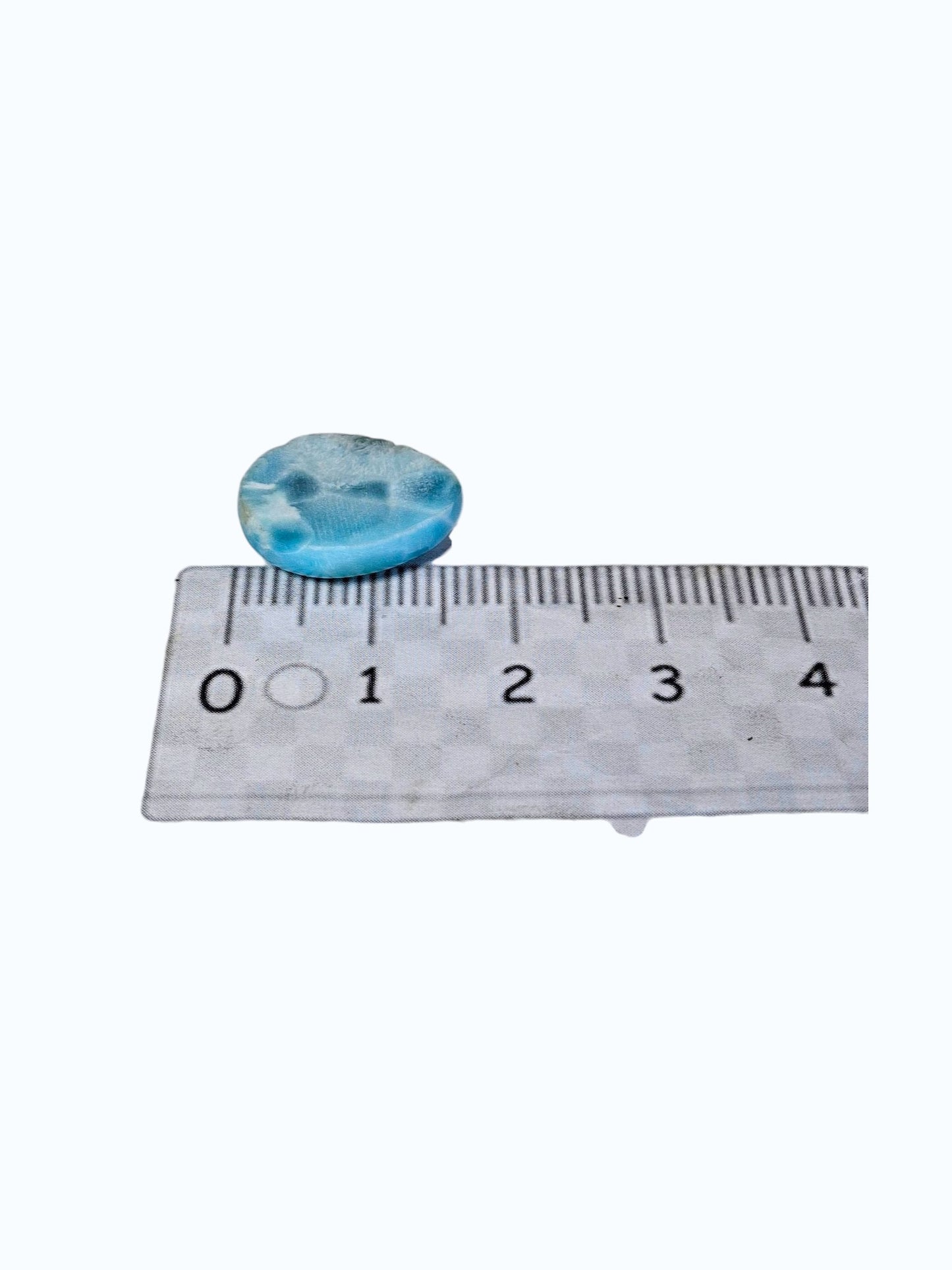 40 CT Natural Dominican Nice  Blue Larimar Stone Cabochon