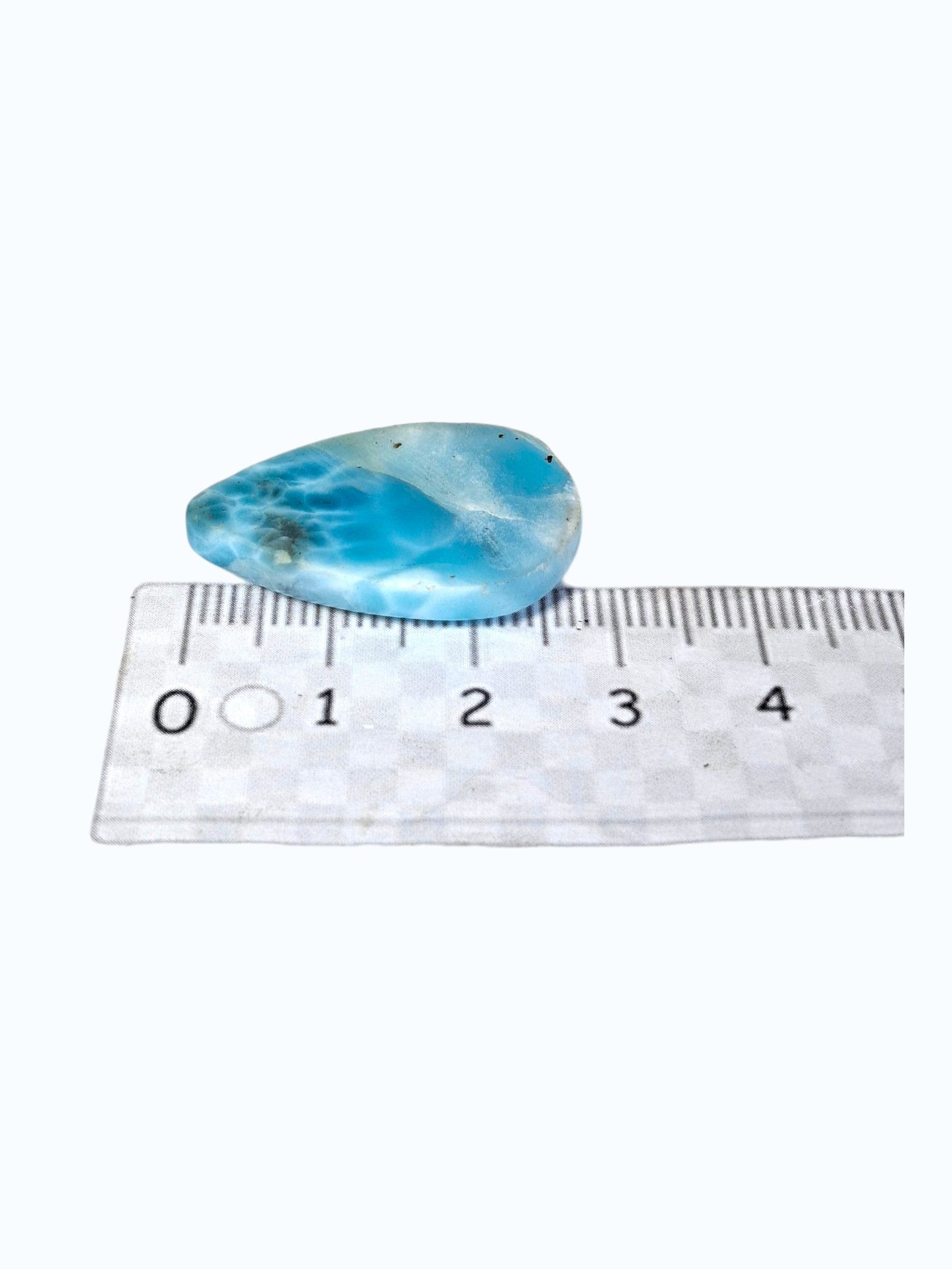 111 CT Natural Dominican Nice  Sky Blue Larimar Stone Cabochon