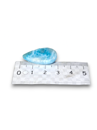 98 CT Natural Dominican Nice Sky Blue Larimar Stone Cabochon