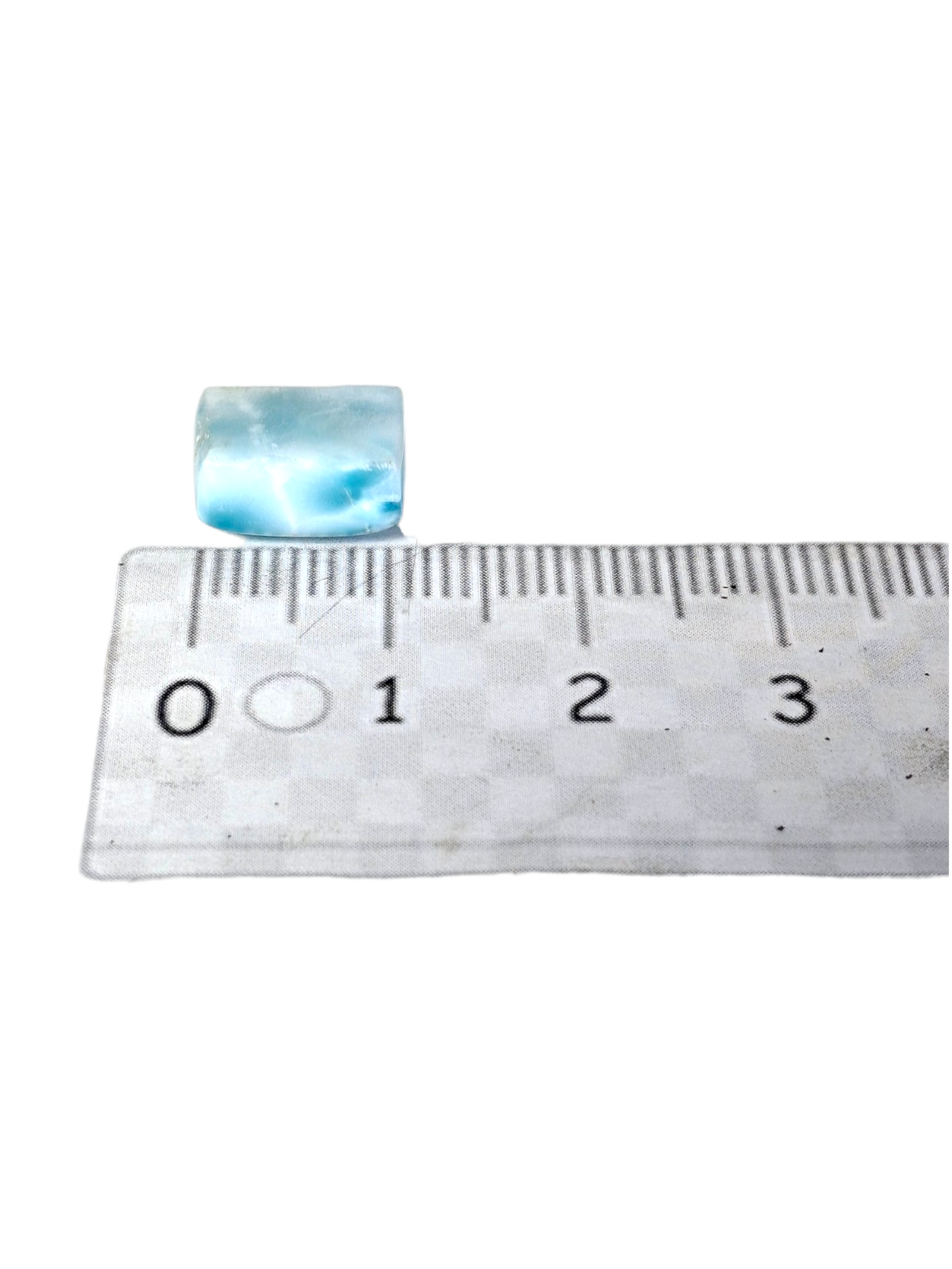 27 CT Natural Dominican Nice  Deep Blue Larimar Stone Cabochon