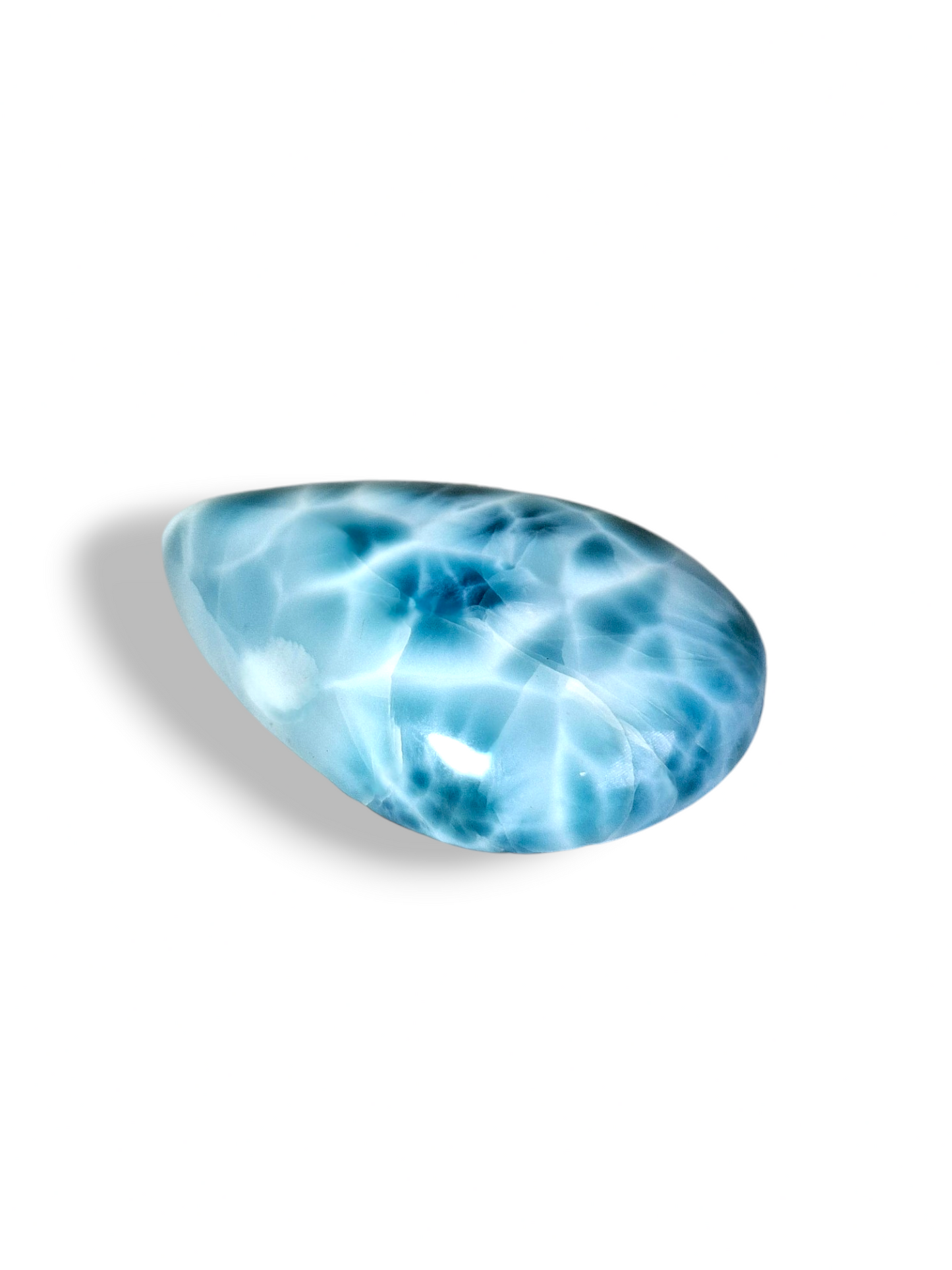 145 CT Larimar Cabochon  Loose Blue Gemstone Natural Dominican  making