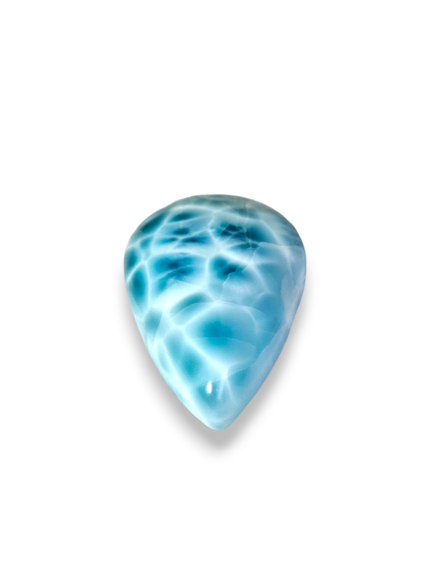145 CT Larimar Cabochon  Loose Blue Gemstone Natural Dominican  making