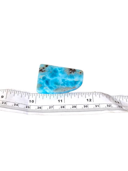109 CT Larimar Cabochon  Loose Blue Gemstone Natural Dominican  making