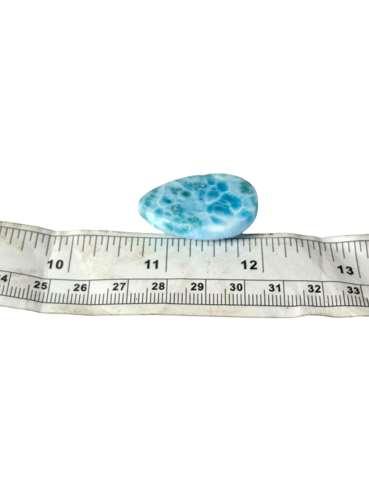 74 CT Cabujón de Piedra Larimar Natural Dominicano Azul Cielo Bonito