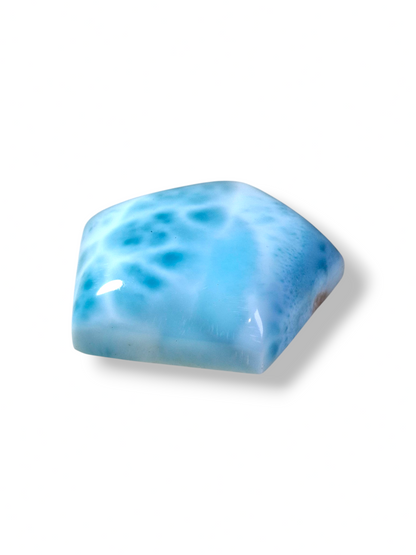 74 CT Cabujón de Piedra Larimar Natural Dominicano Azul Cielo Bonito