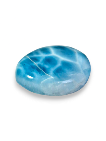 27 CT Larimar Cabochon  Loose Blue Gemstone Natural Dominican  making