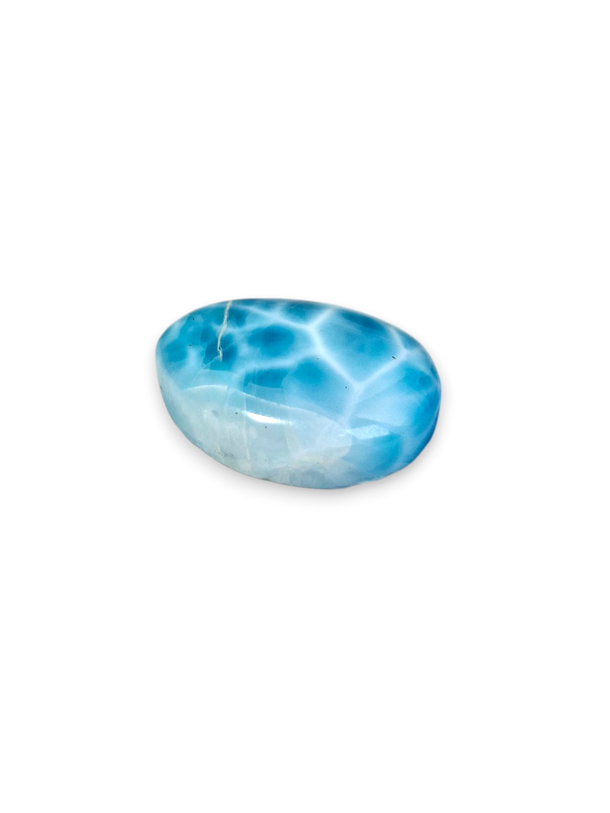 27 CT Larimar Cabochon  Loose Blue Gemstone Natural Dominican  making