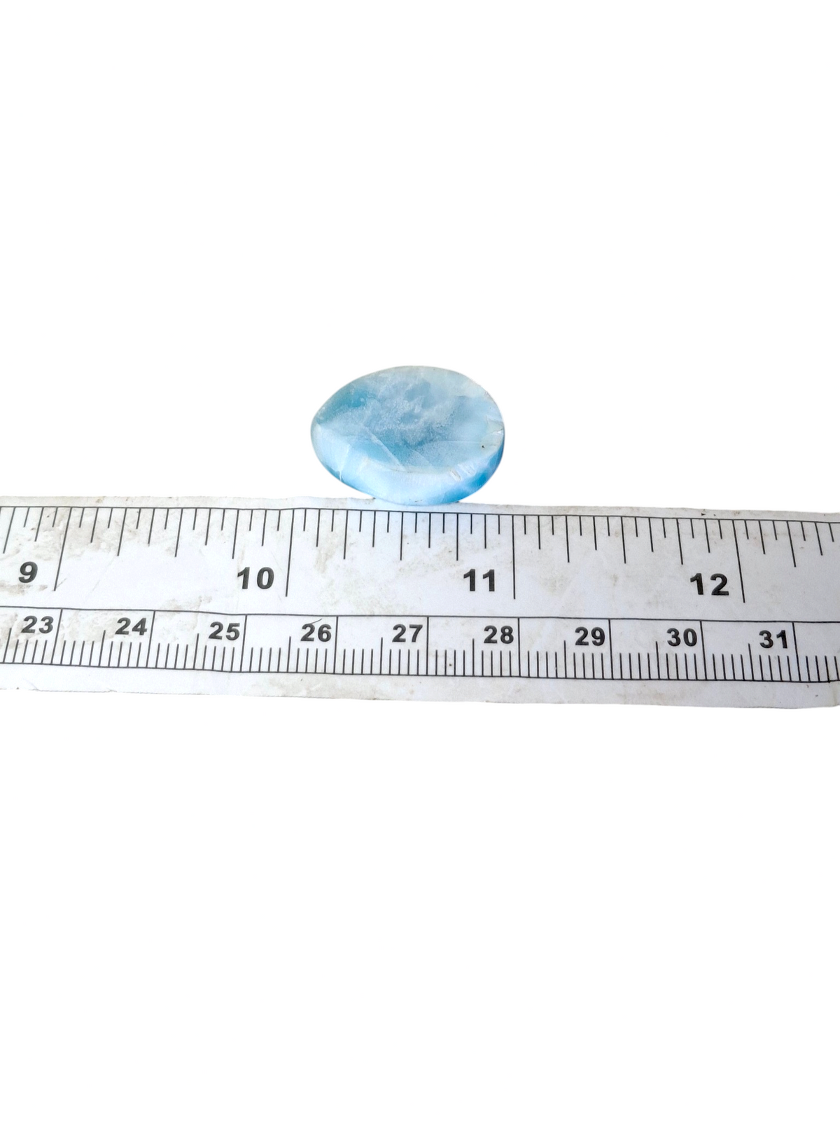 27 CT Larimar Cabochon  Loose Blue Gemstone Natural Dominican  making