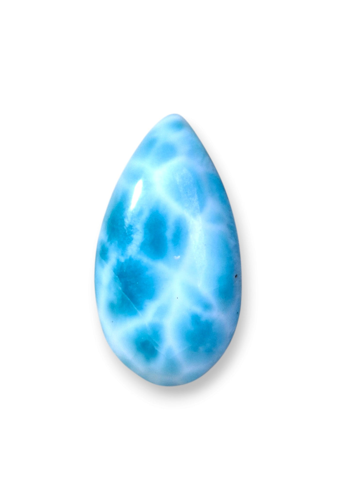 18 CT Larimar Cabochon  Loose Blue Gemstone Natural Dominican  making