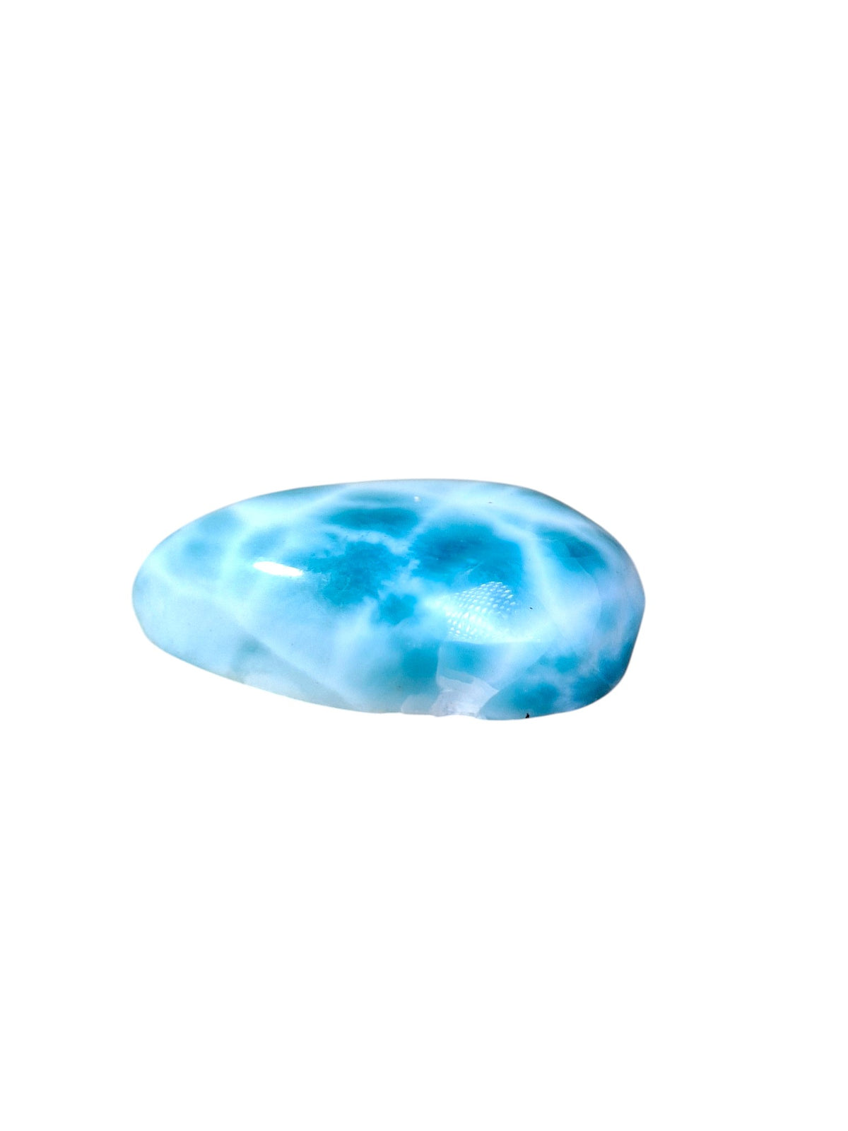 18 CT Larimar Cabochon  Loose Blue Gemstone Natural Dominican  making