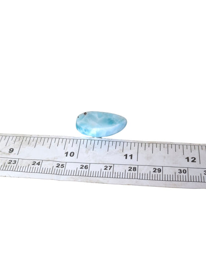 18 CT Larimar Cabochon  Loose Blue Gemstone Natural Dominican  making