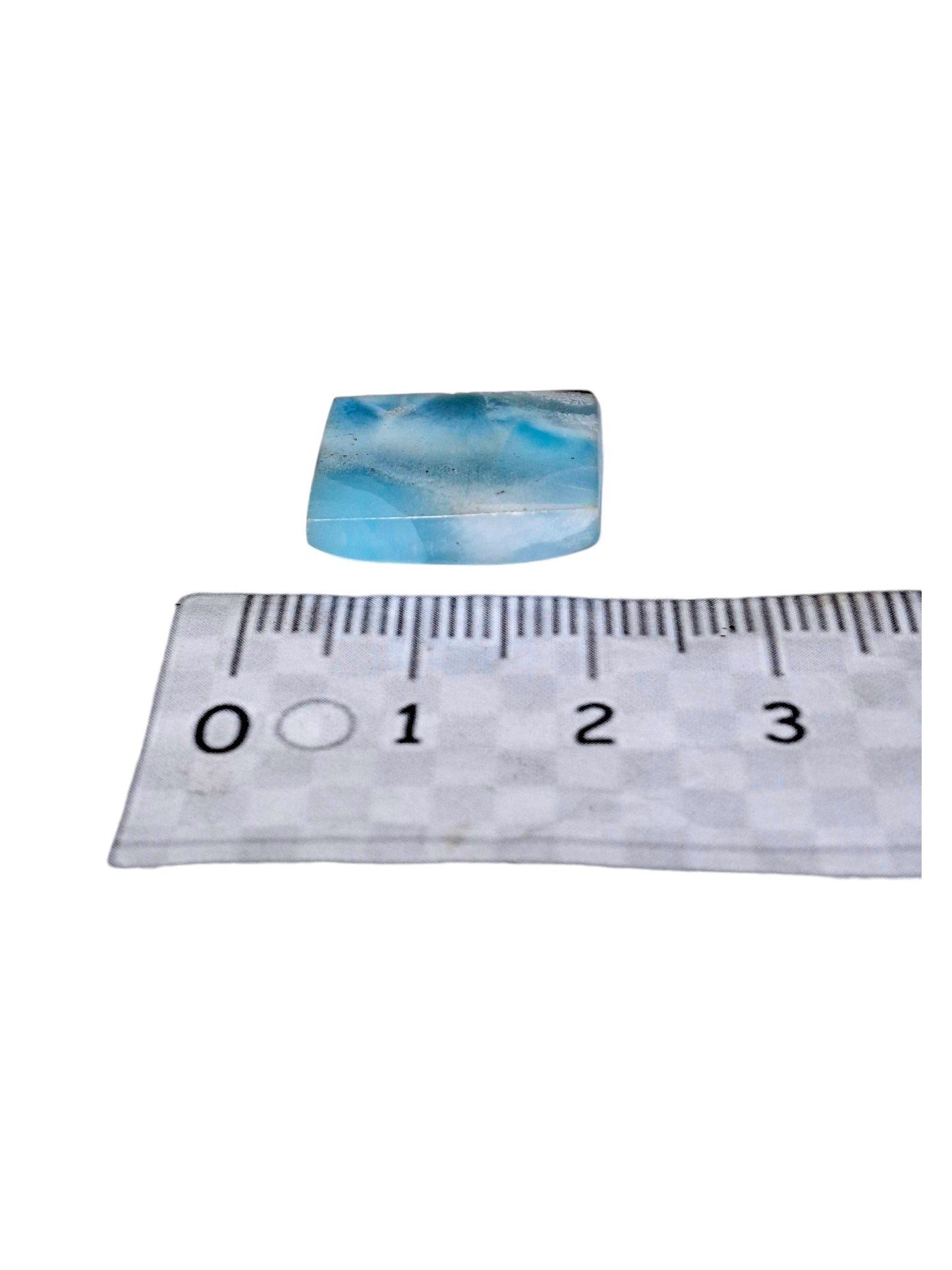 71 CT Natural Dominican Nice Blue Larimar Stone Cabochon