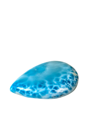 88 CT Natural Dominican Nice Blue Larimar Stone Cabochon