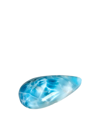 88 CT Natural Dominican Nice Blue Larimar Stone Cabochon