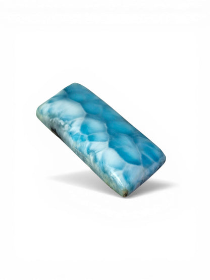 116 CT Natural Dominican Nice Blue Larimar Stone Cabochon