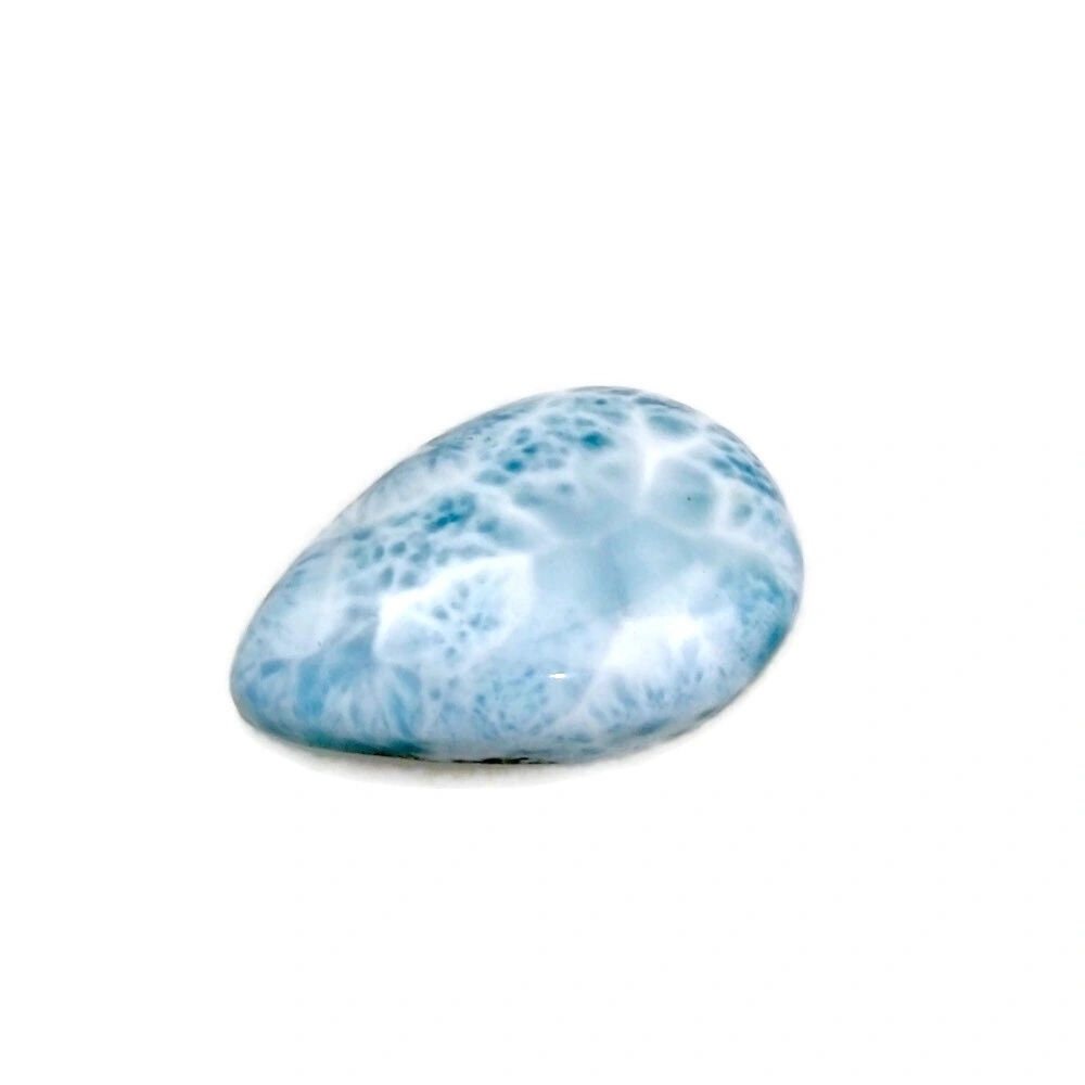 93 CT Natural Dominican Nice Blue Larimar Stone Cabochon