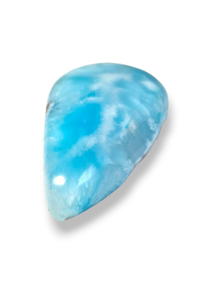 74 CT Cabujón de Piedra Larimar Natural Dominicano Azul Cielo Bonito