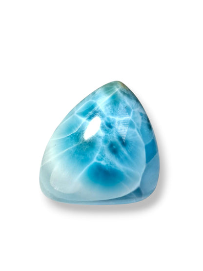 90 CT Larimar Cabochon  Loose Blue Gemstone Natural Dominican  making