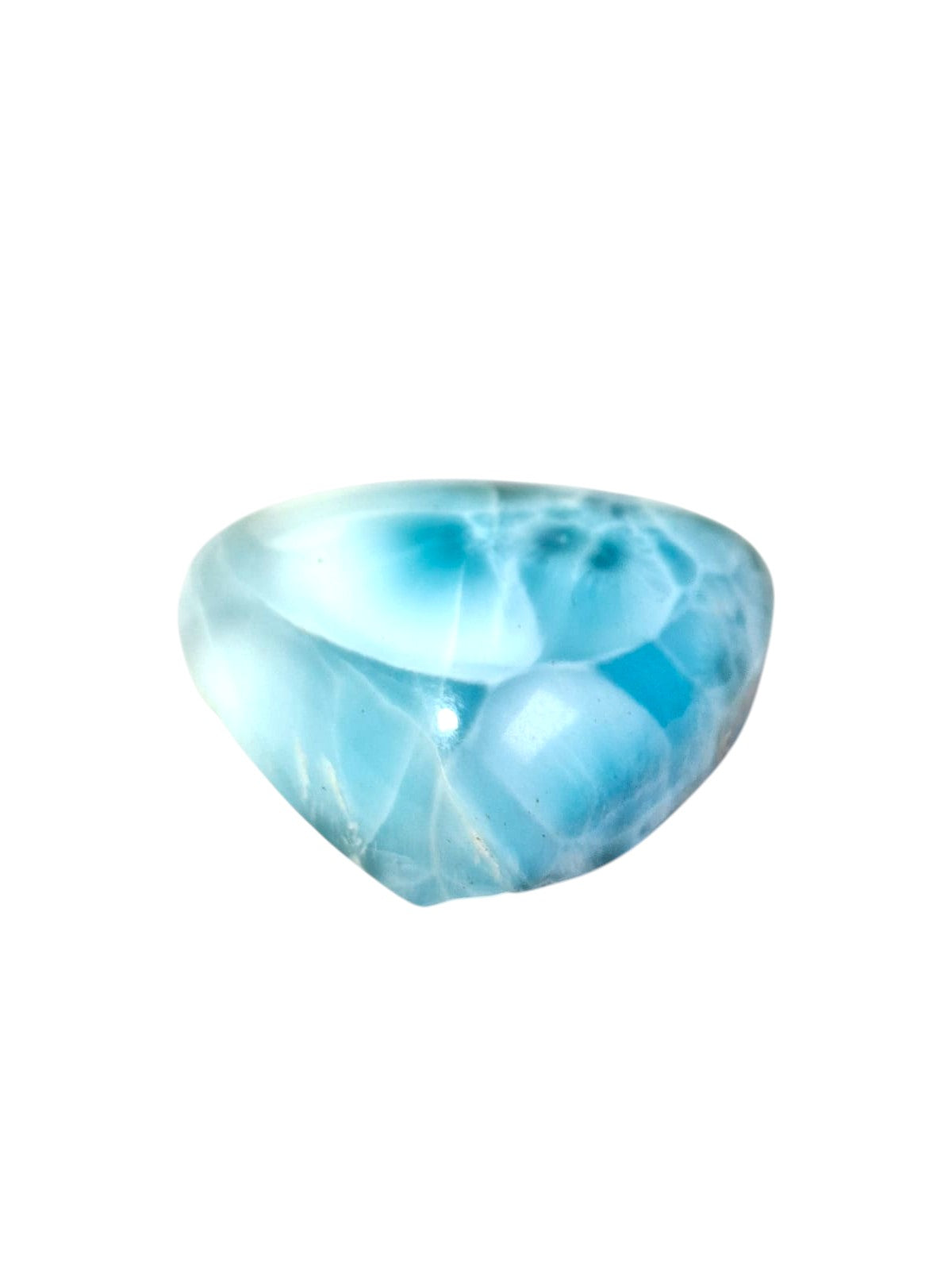 90 CT Larimar Cabochon  Loose Blue Gemstone Natural Dominican  making