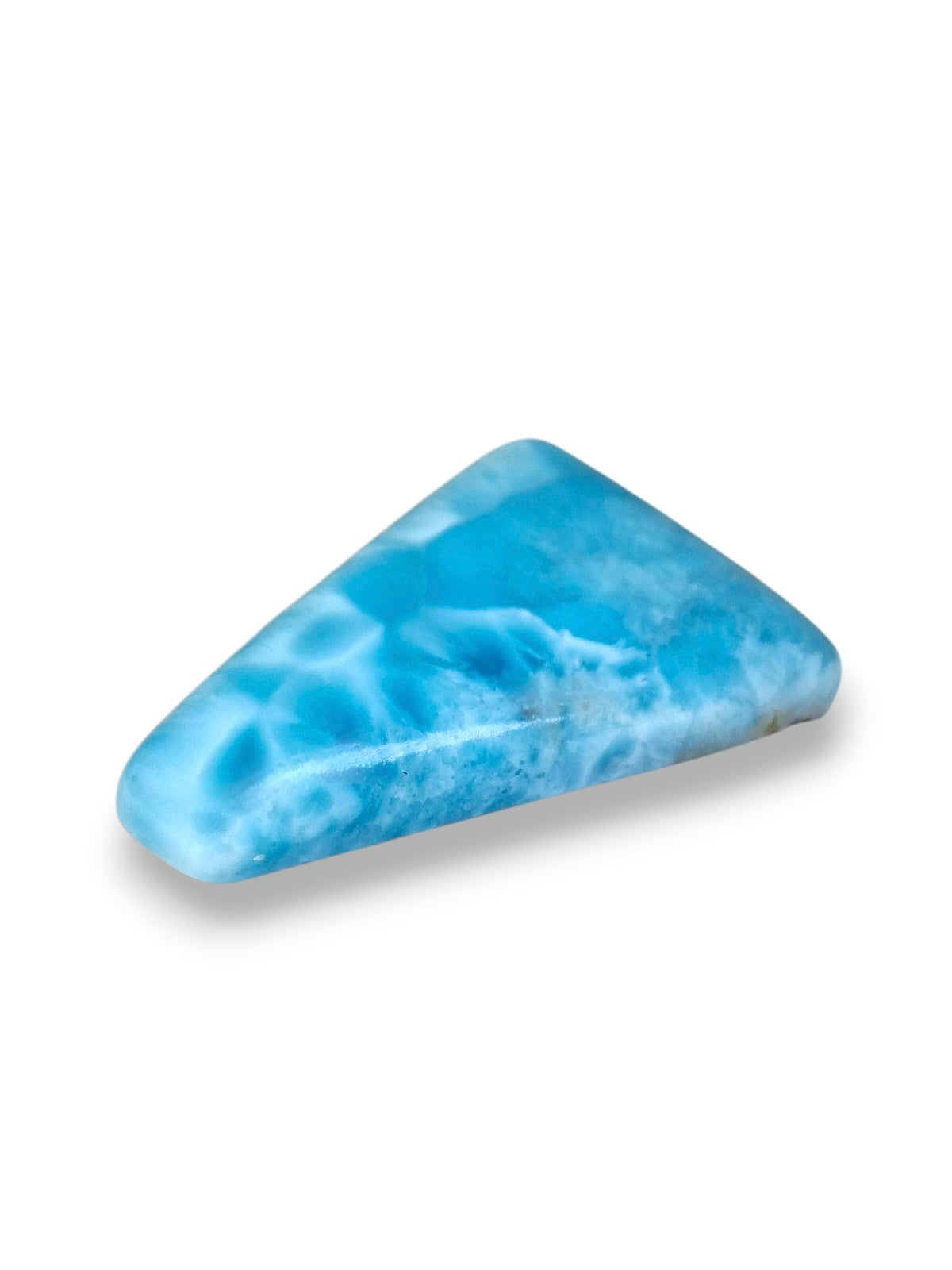 42CT Larimar Cabochon  Loose Blue Gemstone Natural Dominican  making
