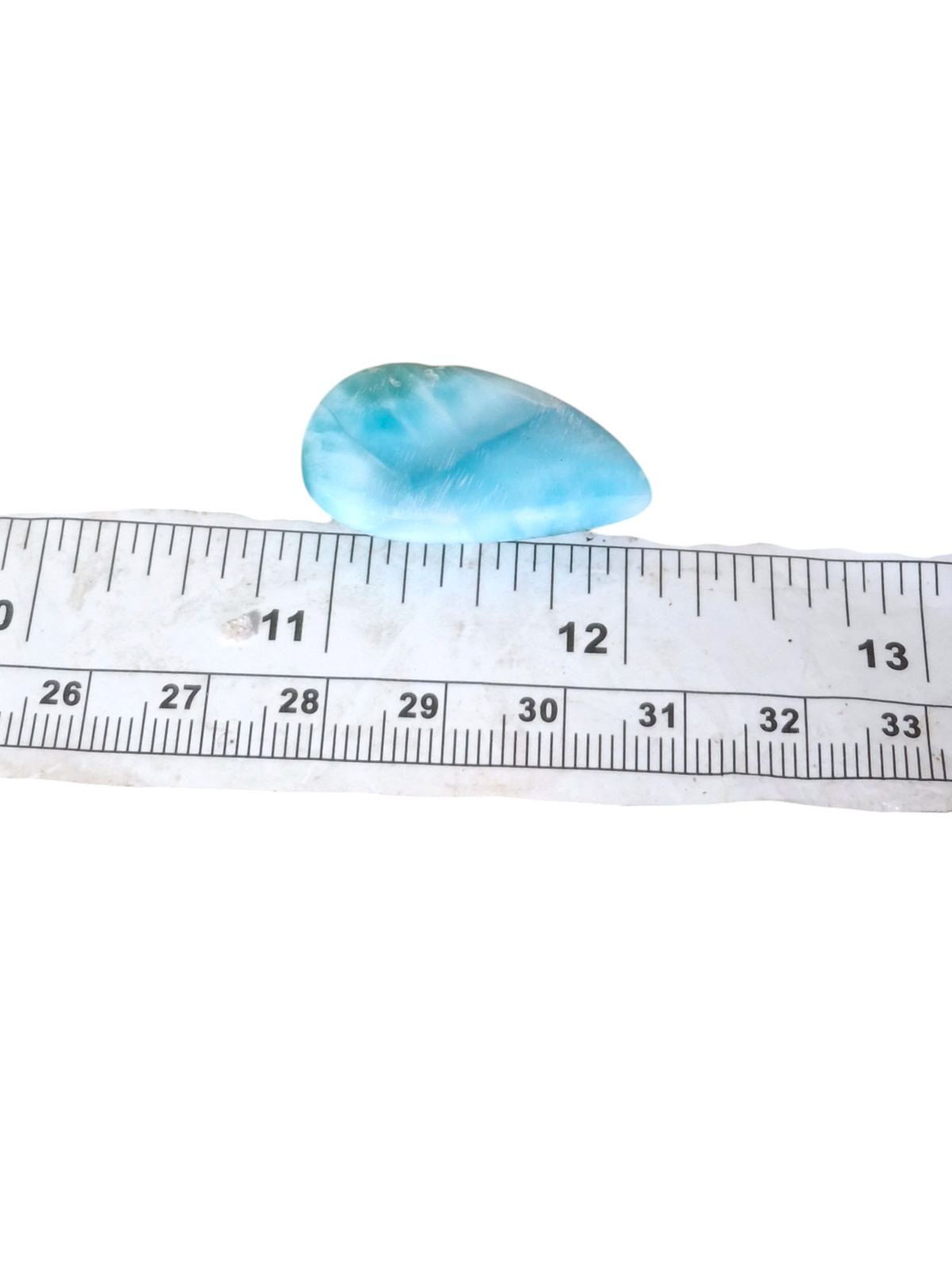 36 CT Larimar Cabochon  Loose Blue Gemstone Natural Dominican  making