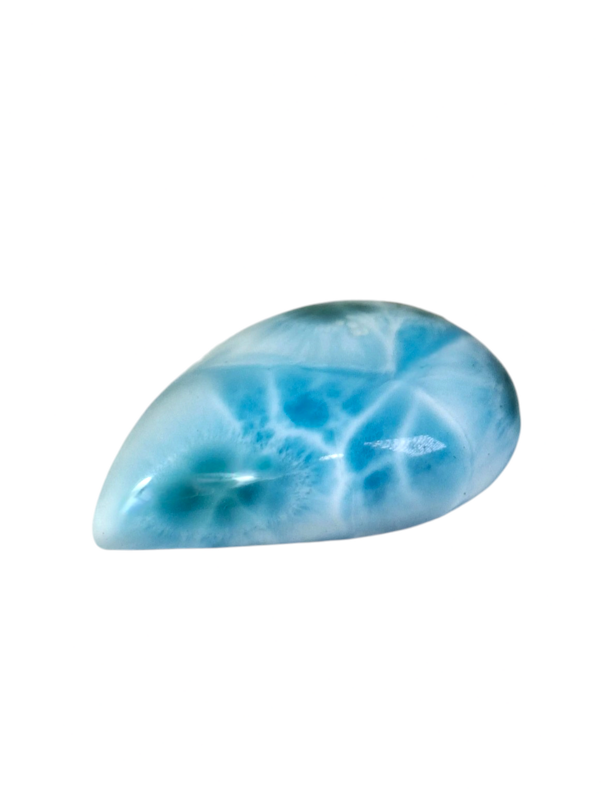 36 CT Larimar Cabochon  Loose Blue Gemstone Natural Dominican  making