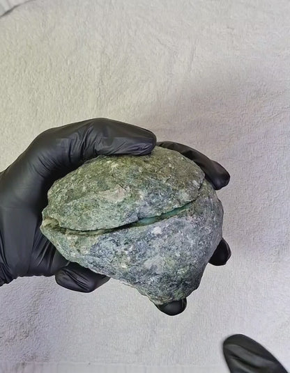 1135g Natural Larimar  Raw Stone  Polished Specimen Rare Blue Pectolite Dominican